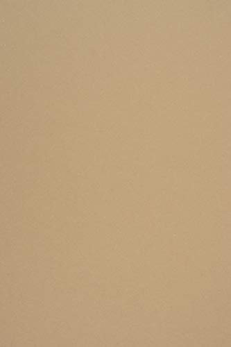 Netuno 100x Tonkarton Braun DIN A4 21 x 29,7 cm 285g Woodstock Noce dickes Farbpapier Recyclingpapier Ökopapier Naturpapier für Einladungen Visiten-Karten basteln Bastelkarton Vintage