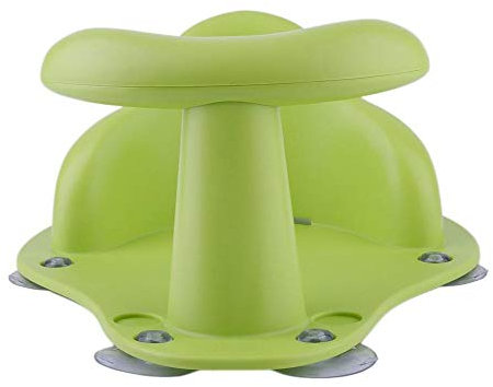 Uteruik Baby Badewanne Ring Sitz Infant Kind Kleinkind Kinder rutschfeste Sicherheit Sicherheitsstuhl rutschfeste Babypflege Bad Zubehör Grün, 1 stücke