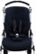 JYOKO KIDS Sonnendach für Kinderwagen kompatibel mit Bugaboo Bee 3, Bee Plus, Bee 5 (Black Series)