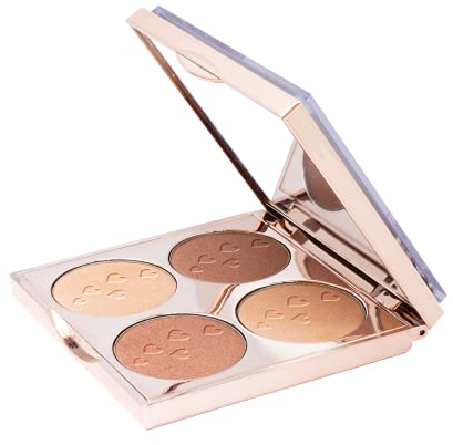 Dermacol Highlighters Palettes – enthält lebendige Farbtöne für strahlenden Glanz und leuchtenden Effekt auf Ihrem täglichen Make-up.