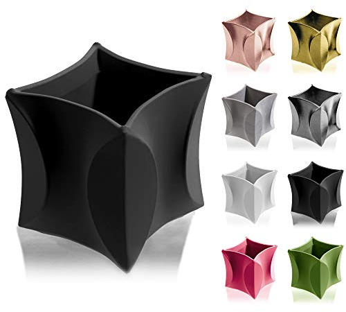 CONCRETTE Blumentopf Blumenkübel Zement-Pflanzkübel Übertopf aus Beton Modern No2 Ø 5,5 cm | 17 Farben