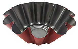 Moule à Brioche | Moule à Tartelette en Aluminium | EUROXANTY Accessoires de Pâtisserie | Ø 15 cm