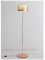 MYBA Lampadaire sur Pied Verre Nordique Lampadaire Abat Lampadaire Salon Chambre LED étude Stand Lampe créative Equatorial Lampadaire Lampe à Pied (Color : Rose Gold)