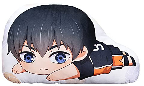 Haikyuu Pillow Hinata Shoyo Tobio Kageyama Kozume Kenma Oikawa Tooru Kei Tsukishima Yu Nishinoya Miya Atsumu Miya Osamu Anime Figur Zierkissen Dekokissen Sofa Stuhl Auto Dekorativ für Anime Fans