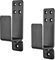 AINAFIX Door Barricade Brackets, 2 Pack Drop Open Bar Holder U Bracket for 2 by 4 Lumber, Heavy Duty Closed Bar Holder Steel U Bracket