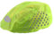 Fahrrad Helmüberzug Wasserdicht, Reflektierend Fahrradhelm Regenschutz mit Verstellbare Schnalle, Regenhaube Helm Abdeckung Staubdicht Helm Regenhülle für Kinder Herren Damen, High Visibility (Grün)