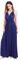 Abendkleid Lang Damen Elegant Rückenfreies Multiway Bandage Wickelkleid Festlich Hochzeitskleid Brautkleid Brautjungfernkleider Cocktailkleid Weihnachten Silvester Partykleid Ballkleid Navy Blau M