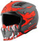 Bogotto Radic Skulash Helm, rot/schwarz, S