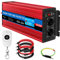 ETREPOW 2500w Spannungswandler 12v Auf 230v Reiner Sinus Wechselrichter mit 2 EU-Steckdose und Einer 2,1A USB,Drahtlose Fernsteuerung,LCD Bildschirm -Spitzenleistung 5000w Kfz Konverter …