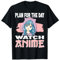 Plan für den Tag Uhr Anime Manga T-Shirt