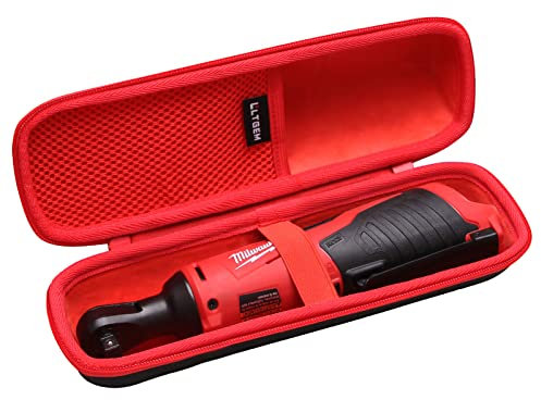 LTGEM Hard Carrying Case for Milwaukee 2457-20/2456-20/2566-20 M12 Cordless Ratchet(Inside: 10.3x2x3.2), Case Only