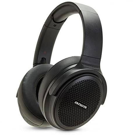 Aiwa HST-250BT/BK Auriculares Bluetooth, Negro