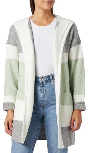 Mavi Hooded Cardigan; Aqua Gray