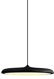 NSXBY LED Schwarzer Einzelner Macaron-Kronleuchter,Dänemark Kronleuchter,Minimalistische Kreative Lampen,Esszimmerlampe,Schlafzimmerlampe,Nachttischlampe,Wohnzimmerlampe-Weiß 25 * 6cm