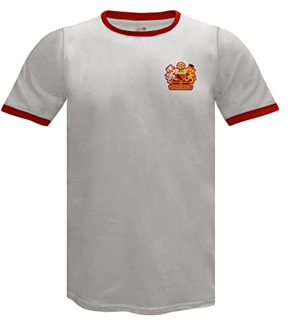 fan originals United Manchester Crest Mens T-Shirt White Small