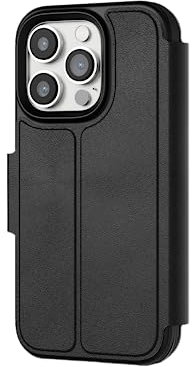 Tech 21 EvoLite Wallet Case for iPhone 14 Pro - 3 card slot wallet, Black