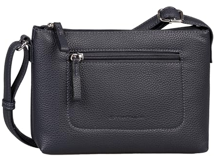 TOM TAILOR Elis Damen Umhängetasche Crossbody Bag Klein Blau