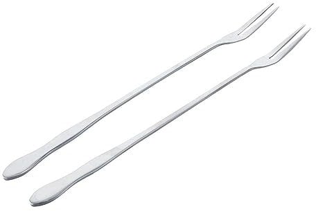 hobbyme 5 Stück Gurkengabeln, Olivengabel, Gurkengreifer, Pickle Picker für das Glas, Cocktailgabeln, langer Griff, 20,3 cm
