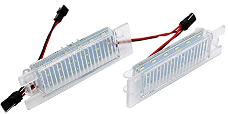 XENITE Heckleuchte Kennzeichen 2 Stücke Hintere Schwanz Kennzeichen Licht Blinker Für Opel Vauxhall Astra H Corsa D Insignia Zafira B