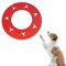 1 pezzi Frisbee Giocattolo,Facile da Trasportare Disc Dog, per Cani Giochi Outdoor Dog formazione Fetch Toy Gomma termoplastic