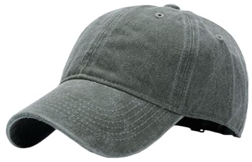 FUIPVGI Baseballkappe für Herren und Damen Schildmütze Herren Gewaschene Baumwolle Verstellbar Baseball Caps Freizeit Kappe Sonnenmütze Running Golf (DE/NL/SE/PL, Numerisch, 54, 62, Armeegrün)