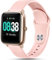 VELULYX Cinturino silicone per Smartwatch Veryfitpro ID205L, cinturino sportivo 19 mm per GRV FC1, IDW15, ID205L, ID205S, ID205G, ID215G, ID216, SW020, SW021, SW023, YM021, YM023, Uwatch3 Ufit GT