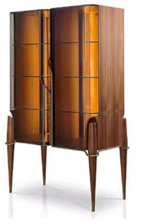 OGOODLE Barschränke für Zuhause Weinschrank mit Glastür, Dekoration, Ornamente, modern, schlicht, for Zuhause, Vitrine, Wohnzimmer, Wand, Hochschrank Spirituosenschrank(Glass Wine Cabinet)