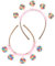 Amosfun 2 Stück Stirnband Rosa Haarspangen Rosa Süßigkeiten Kostüme Für Kopfband Zuckerwatte Kostüm Candy Lou Who Headbead Goldenes Ticket Kostüm Candyland Kostüm Für Erwachsene