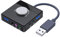 Carte Son pour PC, Carte Son USB Gigicial Plug and Play, Adaptateur Audio Externe USB avec Interface USB 3,5 mm, contrôle du Volume adapté pour PC Portable
