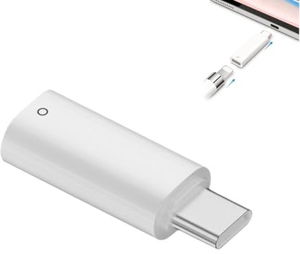 Adattatore Ricarica USB-C per Apple Pencil 1 Generazione,Porta di ricarica USB C maschio-femmina per iPad 10th, supporta l'associazione Bluetooth,Aufsätze für Apple Pencil