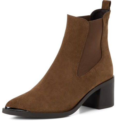 Tamaris Women's Flat Boots, brown, 3.5 UK