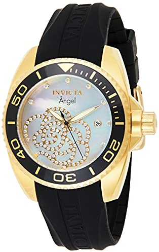 Invicta Angel Edelstahl Damen Quarzuhrwerk - 38mm