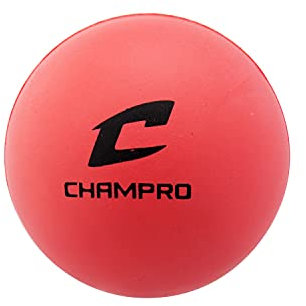 Champro Lacrosse-Ball aus Schaumstoff, Rosa, 12 Stück