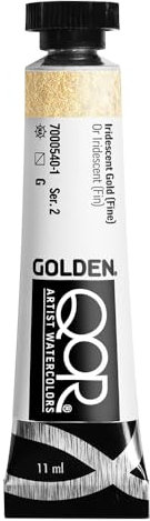 GOLDEN QoR Modern Watercolors - Aquarellfarbe - 11 ml - Irisierendes fein