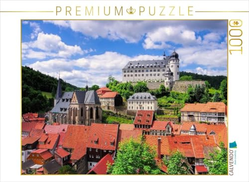 CALVENDO Puzzle Stadtansicht Stolberg | 1000 Teile Lege-Größe 64 x 48 cm Foto-Puzzle für glückliche Stunden
