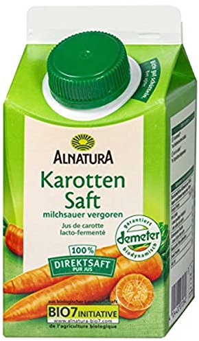 Alnatura Bio Karottensaft milchsauer vergoren (1 x 500 ml)
