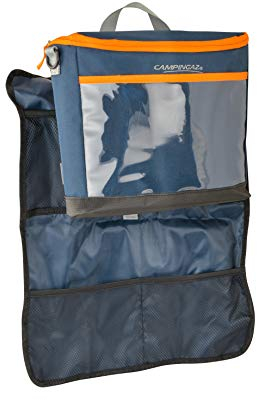Campingaz Kühltasche Tropic 8L, Auto Rücksitz Organizer, Isoliertasche kühlt bis zu 11 Std, Isotasche mit Rückenlehnenschutz für Kinder