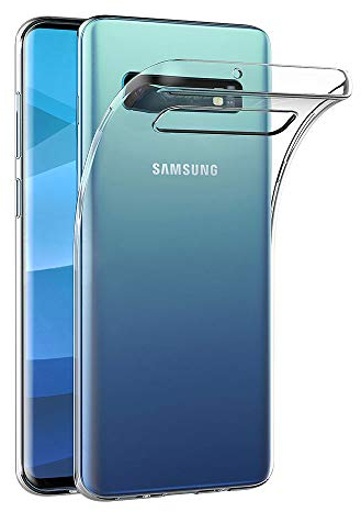 AICEK Funda Samsung Galaxy S10+, Transparente Silicona Fundas para Samsung S10 Plus Carcasa Silicona Funda Case
