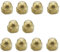 M3 Solid Brass Acorn Dome Cap Nuts DIN1587(Pack of 10)