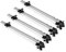 VDP004 L Dacia Dokker Lot de 4 Porte-vélos pour vélo avec Barres de Toit à partir de 12