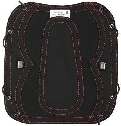 Jackalope Armschutz Easy Fit – robuster Unterarmschutz aus Microfaser – verstellbare Gummischnürung – atmungsaktiv, schnelltrocknend & wasserabweisend | Farbe: Obsidian