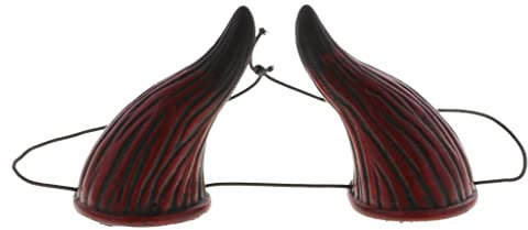 Harilla Bulls Stirnband, Stier Spitze Kostüm Kopfbedeckung Ochsenhorn