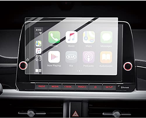 GAFAT Kompatibel mit Kia Picanto Facelift 2021-2024 2025 8 Zoll Navigation Schutzfolie, Gehärtetes Glas Displayschutzfolie Folie für 8 Touchscreen, Stoßfest, 9H Anti-Kratzen