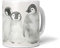 Paul Sinus Tasse Porzellan Tier Motiv kleine süße Pinguine kuschelig Lieblich Herzig Flauschig