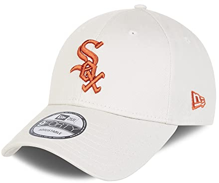 New Era Chicago White Sox MLB Fankappe beige Teamlogo Basecap verstellbar 9Forty - One-Size