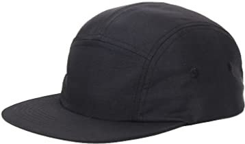 MarkMark Baseballmütze Mützen Caps Kapp Low Profile 5 Panel Hat Cap Waterproof Golf Camp Fishing Lightweight Jockey Flat Bill YZ20114 (Black-L)