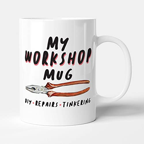 Victorian Printing Co - My Workshop Mug - Gift Mug, Ceramic, 11fl.oz.