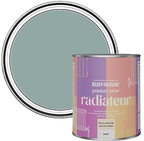 Rust-Oleum Blue Radiator Paint in Matt Finish - Gresham Blue 750ml