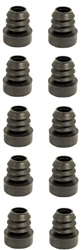 cyclingcolors 10x Lamellenstopfen rundstopfen stopfen möbelgleiter möbelfüße endkappen rund Kunststoff (25mm)