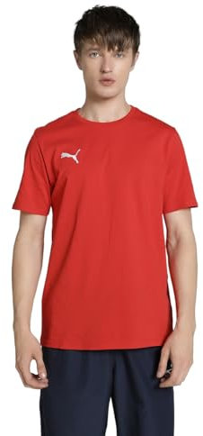 PUMA Hombre teamGOAL Casuals tee, Rojo (Puma Red), XL EU